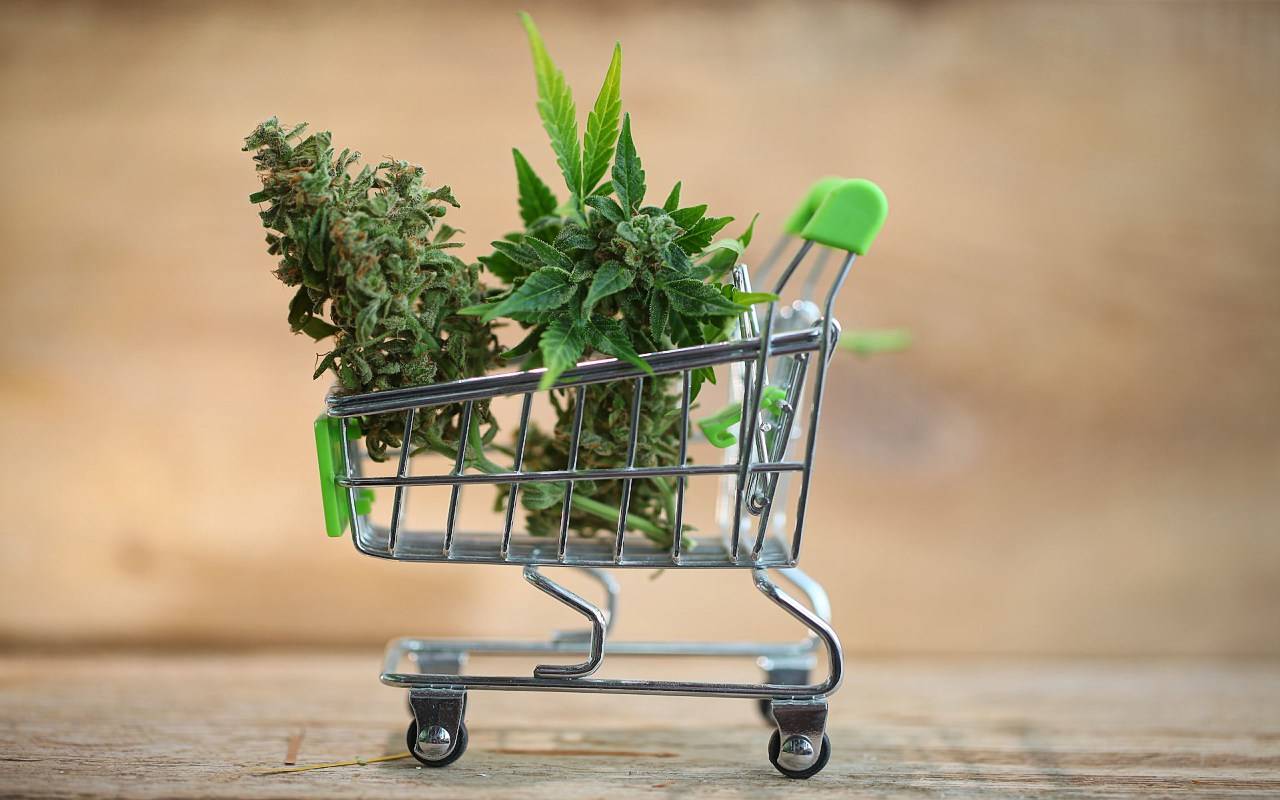 Online weed dispensary